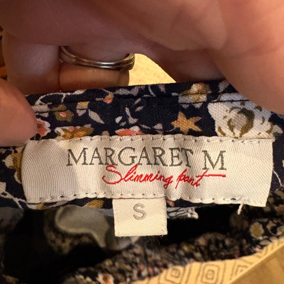 Margaret M Navy Floral Top - Picture 2 of 3
